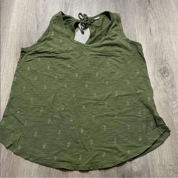 Old Navy Tops - Old Navy Forest Green Tank Top with Back Tie